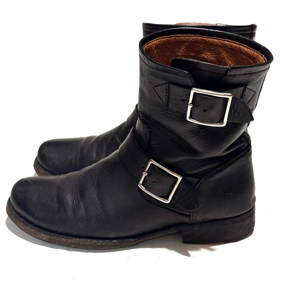 Frye Vicky Engineer Ankle Boot - Picture 4 of 8